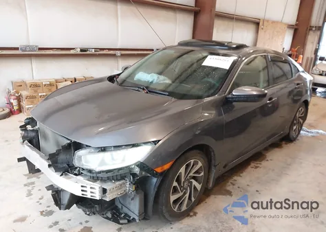 2016 Honda Civic Ex from USA, damaged, VIN 19XFC2F70GE027332